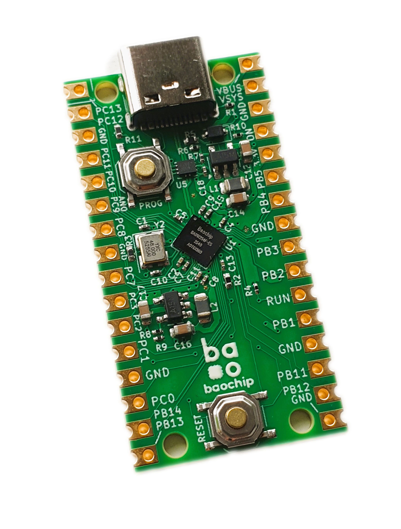 Your Baochip Dabao Board Arrived? Quickstart with Bare Metal C.